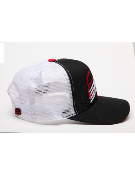 Gorra BUD Racing Doble Icono Negra/Blanca/Roja Talla Unica