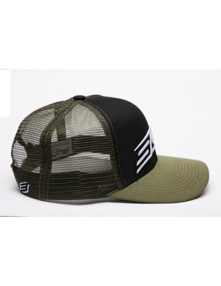 Gorra BUD Racing Dynamic Negra/Verde Militar Talla Unica