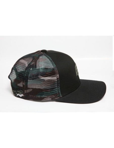 Gorra BUD Racing Icono Pequeño Color Negra/Camuflaje-Talla Unica