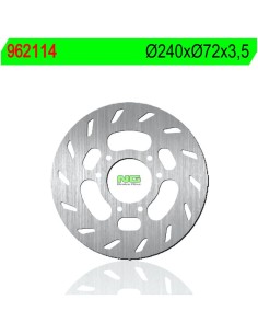Disco de Freno NG 114 Ø240 x Ø72 x 3.5 (DIS114)