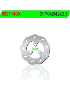 Disco de Freno NG Ondulado 1140X Ø170 x Ø42 x 3.5 (DIS1140X)