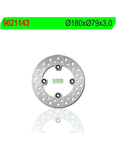 Disco de Freno NG 1143 Ø180 x Ø79 x 3 (DIS1143)