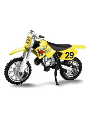 Moto miniatura NewRay Suzuki 125 RM (escala 1:32)