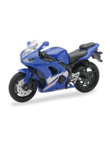 Moto miniatura NewRay Yamaha Route Azul (escala...