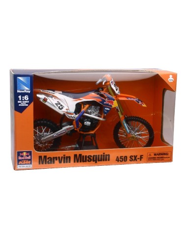 Moto miniatura NewRay KTM Red Bull 450 SXF...