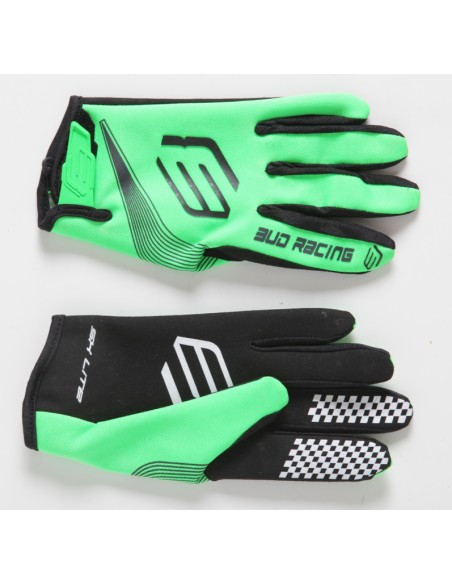 Guantes BUD SX Lite Color Verde Fluo