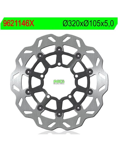 Disco de Freno NG Ondulado 1146X Ø320 x Ø105 x...