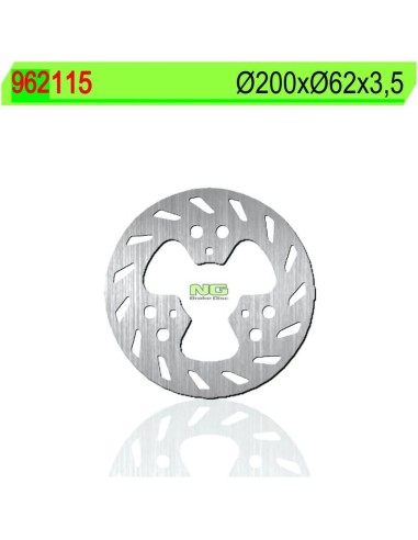 Disco de Freno NG 115 Ø200 x Ø62 x 3.5 (DIS115)