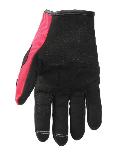 Guantes BUD SM Supermoto/Street Homologado CE Color Rojo/Negro