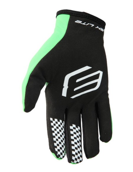Guantes Infantiles BUD SX Lite Color Verde Fluo