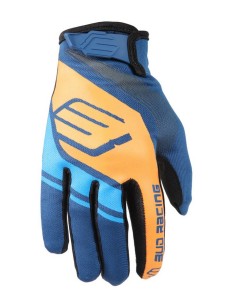 Guantes BUD SX Lite Azul/Naranja Logo "B"