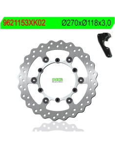 Disco de Freno NG Kit Oversize 1153XK2 Ø245 x Ø118 x 3...