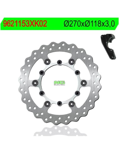 Disco de Freno NG Kit Oversize 1153XK2 Ø245 x...