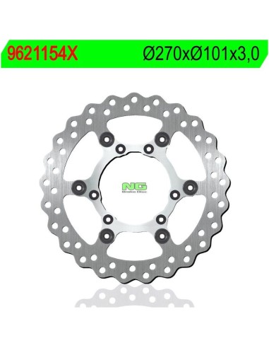 Disco de Freno NG Ondulado 1154X Ø270 x Ø101 x...