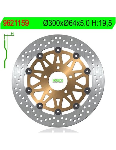 Disco de Freno NG 1159 Ø300 x Ø64 x 5 (DIS1159)