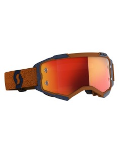 Gafa Scott Fury Gris/Naranja Lente Naranja Cromo WFS
