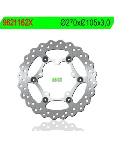 Disco de Freno NG Ondulado 1162X Ø270 x Ø105 x 3 (DIS1162X)