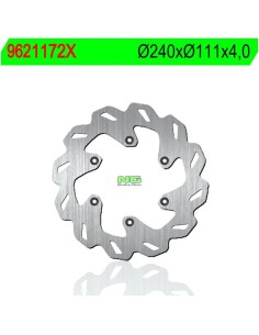 Disco de Freno NG Ondulado 1172X Ø240 x Ø111 x 4 (DIS1172X)