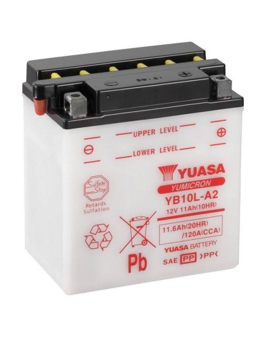 Bateria Yuasa YB10L-A2 Combipack (con acido)