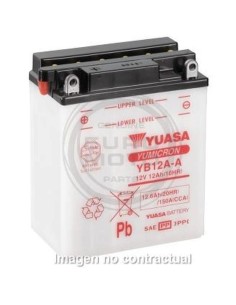 Bateria Yuasa YB12A-A Combipack (con acido)