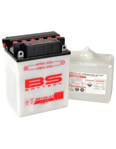 Bateria BS Battery YB14A-A1 / BB14A-A1 MF Type...
