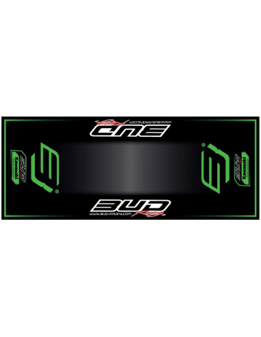 Alfombra Hurly Team BUD Racing Kawasaki 200 x...