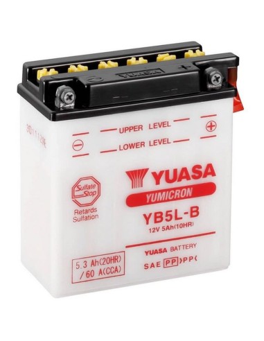 Bateria Yuasa YB5L-B Combipack (con acido)