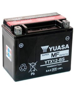 Bateria Yuasa YTX12-BS Combipack (con acido)