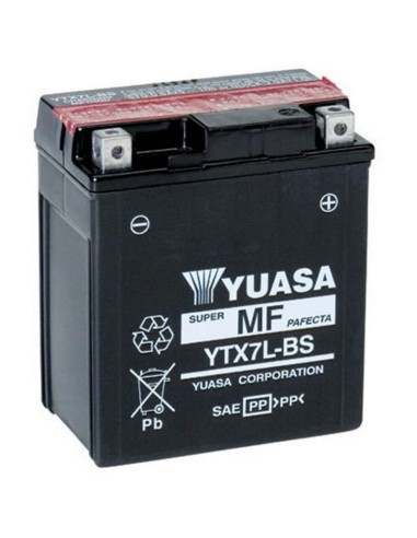 Bateria Yuasa YTX7L-BS Combipack (con acido)
