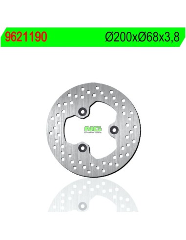 Disco de Freno NG 1190 Ø200 x Ø68 x 3.75 (DIS1190)