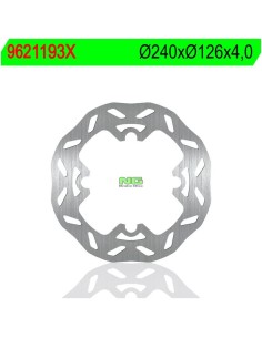 Disco de Freno NG Ondulado 1193X Ø240 x Ø126 x 4 (DIS1193X)