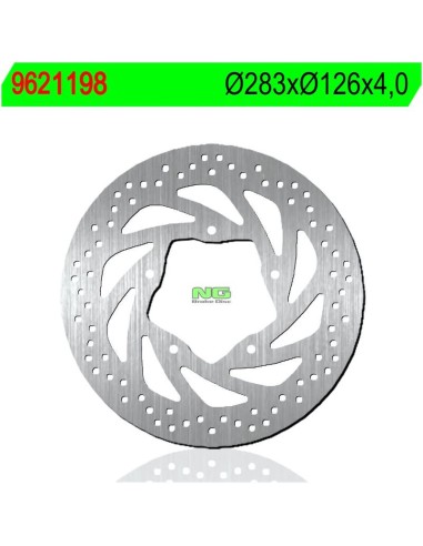 Disco de Freno NG 1198 Ø282 x Ø106 x 4 (DIS1198)