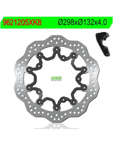 Disco de Freno NG Kit Oversize 1205XK8 Ø298 x...