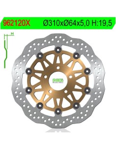 Disco de Freno NG Ondulado 120X Ø310 x Ø64 x 5 (DIS120X)
