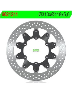 Disco de Freno NG 1211 Ø310 x Ø118 x 5 (DIS1211)
