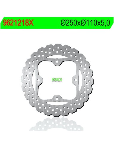 Disco de Freno NG Ondulado 1218X Ø250 x Ø110 x...
