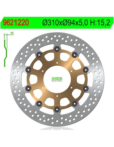 Disco de Freno NG 1220 Ø310 x Ø94 x 5 (DIS1220)