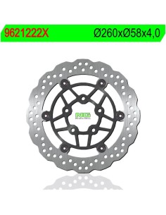 Disco de Freno NG Ondulado 1222X Ø260 x Ø58 x 4 (DIS1222X)