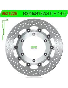 Disco de Freno NG 1226 Ø320 x Ø132 x 4 (DIS1226)