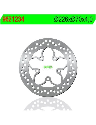 Disco de Freno NG 1234 Ø226 x Ø70 x 3.5 (DIS1234)