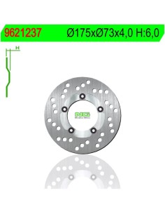Disco de Freno NG 1237 Ø175 x Ø73 x 4 (DIS1237)
