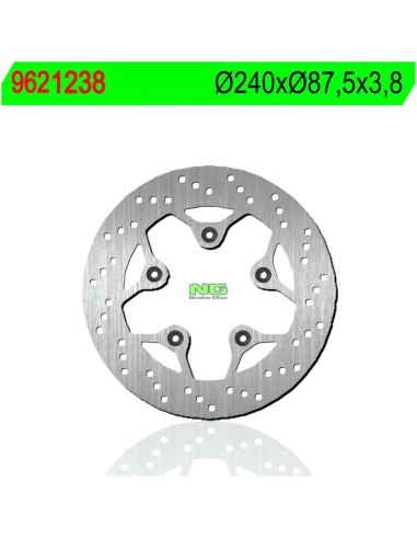 Disco de Freno NG 1238 Ø240 x Ø87.5 x 3.8...