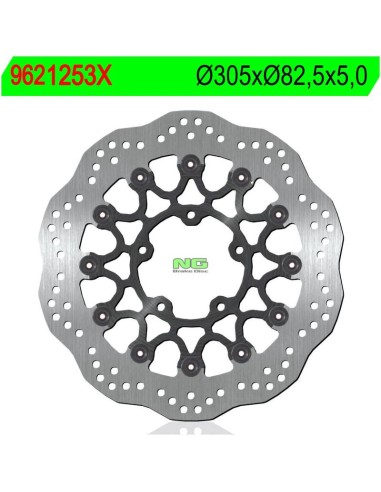 Disco de Freno NG Ondulado 1253X Ø305 x Ø82.5 x...