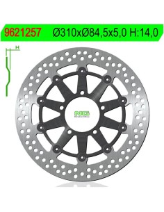 Disco de Freno NG 1257 Ø310 x Ø84.5 x 5 (DIS1257)