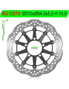 Disco de Freno NG Ondulado 1257X Ø320 x Ø84.5 x 5 (DIS1257X)