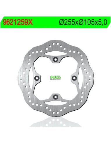 Disco de Freno NG Ondulado 1259X Ø255 x Ø105 x...