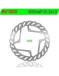 Disco de Freno NG Ondulado 1263X Ø260 x Ø120.2 x 3.5...