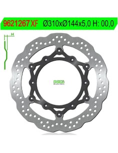 Disco de Freno NG Ondulado Flotante 1267XF Ø (DIS1267XF)