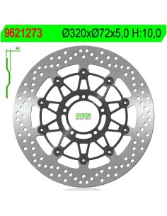 Disco de Freno NG 1273 Ø320 x Ø72 x 5 (DIS1273)