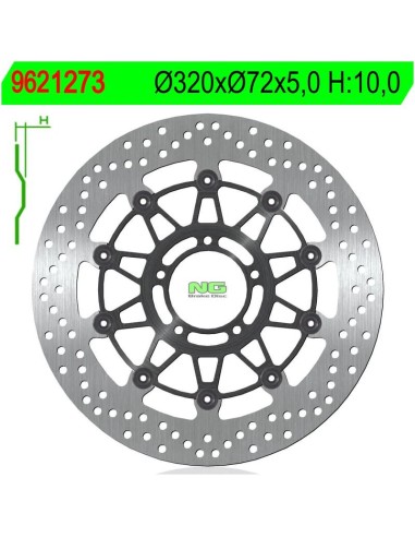 Disco de Freno NG 1273 Ø320 x Ø72 x 5 (DIS1273)